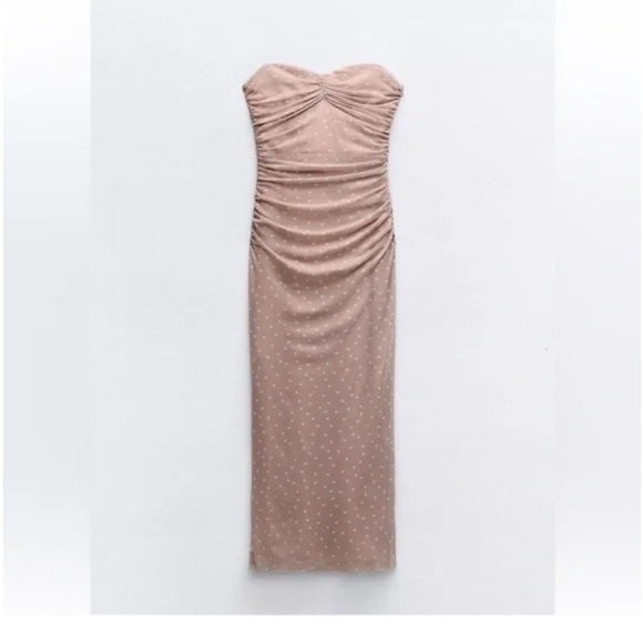 NWOT Zara | strapless dress - Picture 2 of 7